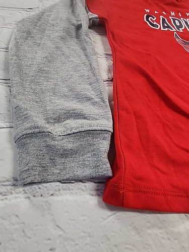 NHL Washington Capitals Girls Hoodie Hooded Pullover Youth Large 10/12- NEW - Picture 4 of 9