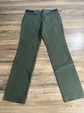 DKNYC Casual Dress Pants Women's Size 4 Olive Green