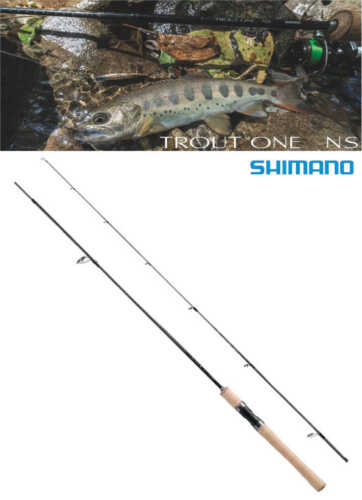 Shimano Native Trout Spinning Rod 2024 TROUT ONE NS S76ML Fast Shipping Japan - Picture 1 of 6