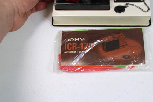 VINTAGE 1960s ANTIQUE Sony ICR-120 OLD Integrated Circuit Radio Micro Radio Set - Picture 8 of 9