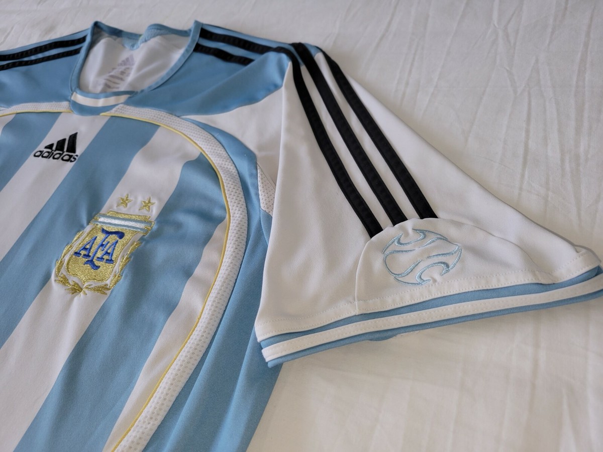 2006 SELECCION ARGENTINA HOME ADIDAS XL CRESPO #9 WORLD CUP