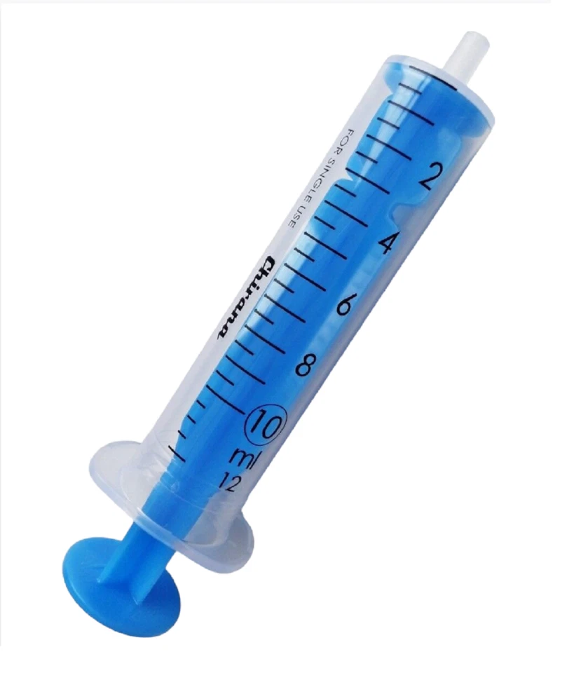 Medical Syringe 50m 5m 2ml, Rubber Tube 1m to 5m Measuring Fluid Oil Suction UK - Image 3 of 3