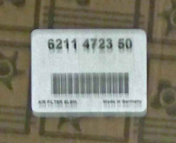 ATLAS COPCO 6211472350 NEW COMPRESSOR AIR FILTER 5-1/4" L 4-5/8" OD. 2-5/8" ID. - Image 2 of 4