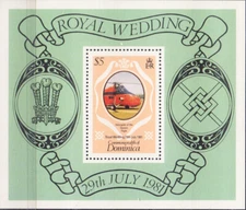 W DOMINICA 0704 LADY DIANA PRINCE CHARLES ROYAL WEDDING 