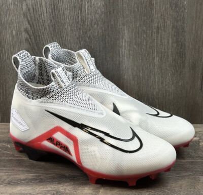Nike Alpha Menace Elite 3 White University Red Black Men\'s Size 10.5 NEW Nike Alpha Menace Elite 3 White Black University Red CT6648  main image 4