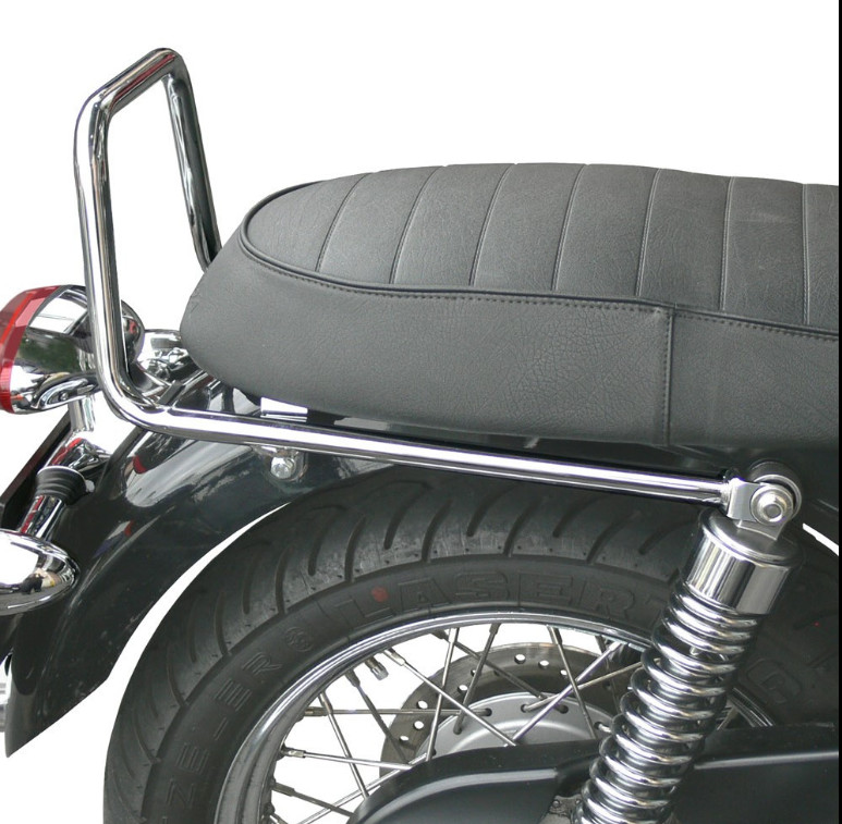 Poignée moto passager Triumph Bonneville pour voyager confortablement à deux en été