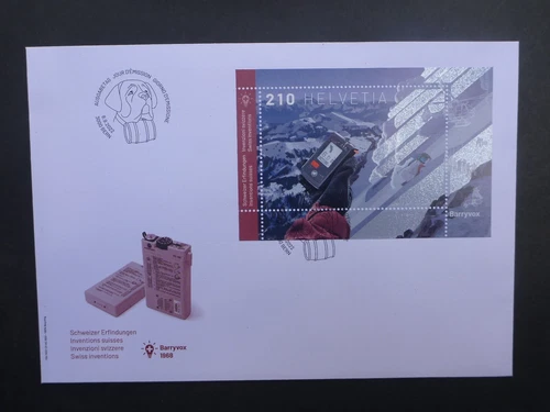 SWITZERLAND 2022 Swiss Inventions - Barryvox First Day Cover