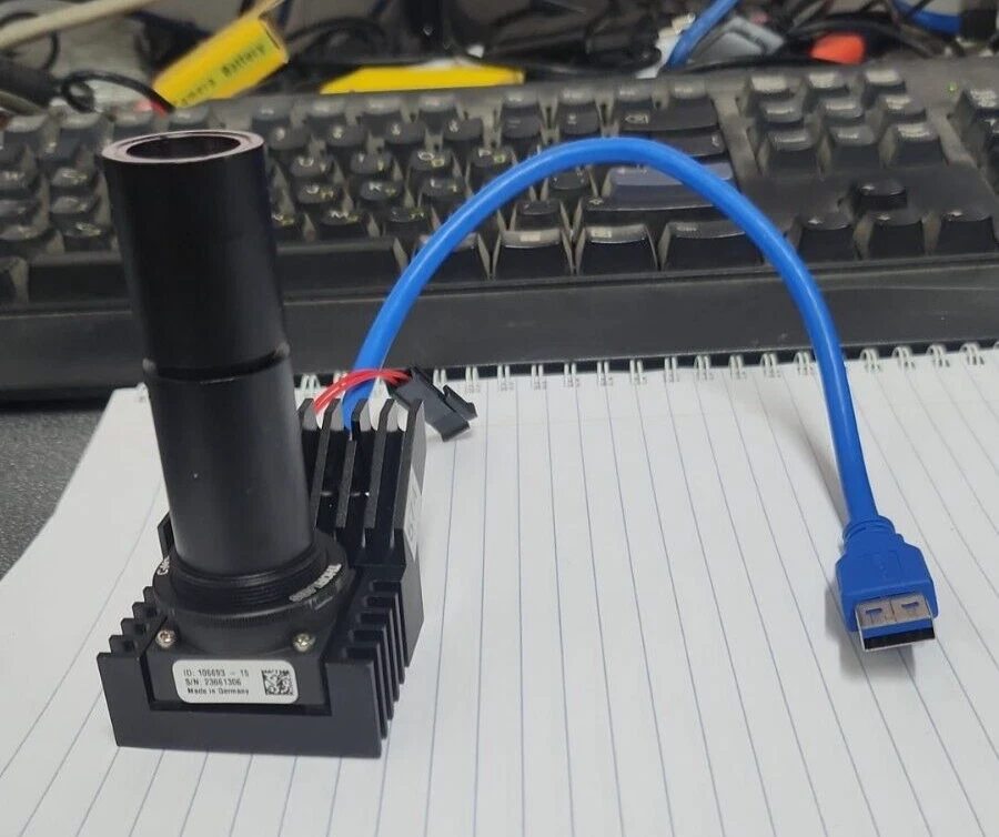 Cámara óptica USB Basler daA2500-14um THORLABS 106693 Rev 15 montura C (1"-32) Foto 3 de 4