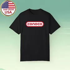 CONOCO OIL Men's Black Size S-5XL