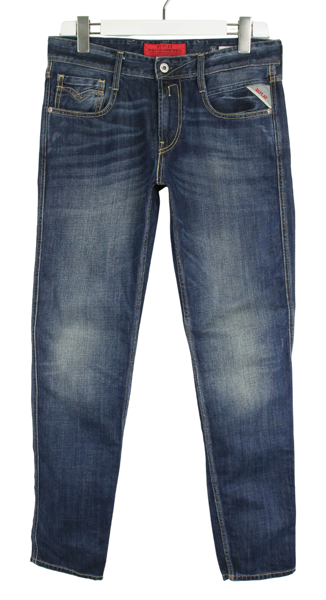 【REPLAY】 ANBASS デニム 30インチ ANBASS STRETCH SLIM FIT | 日本発こだわりを極めた デニム