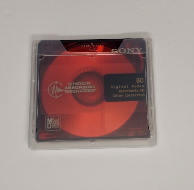 Sony Portable MiniDisc Recorder MD Walkman MZR700 Blue w inline