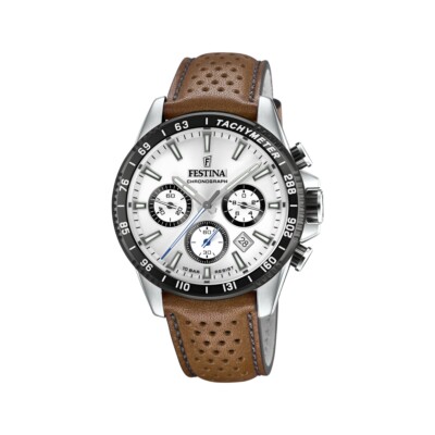 Watch Festina F20561/1 Timeless Chrono Man 45 Stainless steel