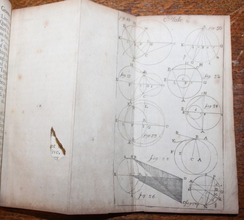 1724 Trigonometry Doctrine of the Sphere Plain Dialing Spherique Geometry WILSON - Picture 19 of 24