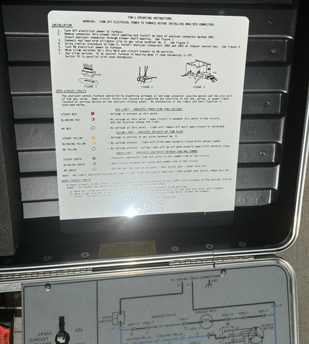 Analizador de protección de borrador FDM-1, probador de horno - Imagen 3 de 4