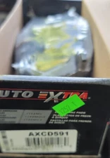 Auto Plus/AutoExtra AXCD591 - Disc Brake Pad Set, Front