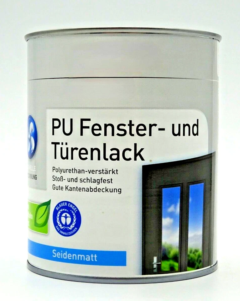 PU Fenster- & Türenlack blockfester PU-Acryllack deckend glänzend / seidenmatt - Bild 2 von 4