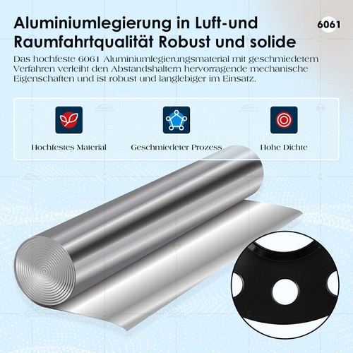 Piastre trasmissibili allargamento corsia 5x112 Ø57.1 dischi distanziali 4x10 mm per VW Bora 1J2 - Foto 9 di 16