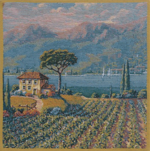 Left Bank Vineyard Pillow Covers: Lakeside Collection New Arrival - Picture 3 of 4