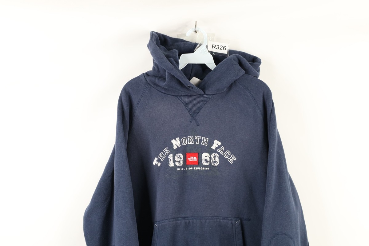 Vintage The North Face Mens XL Faded Spell Out Heavyweight