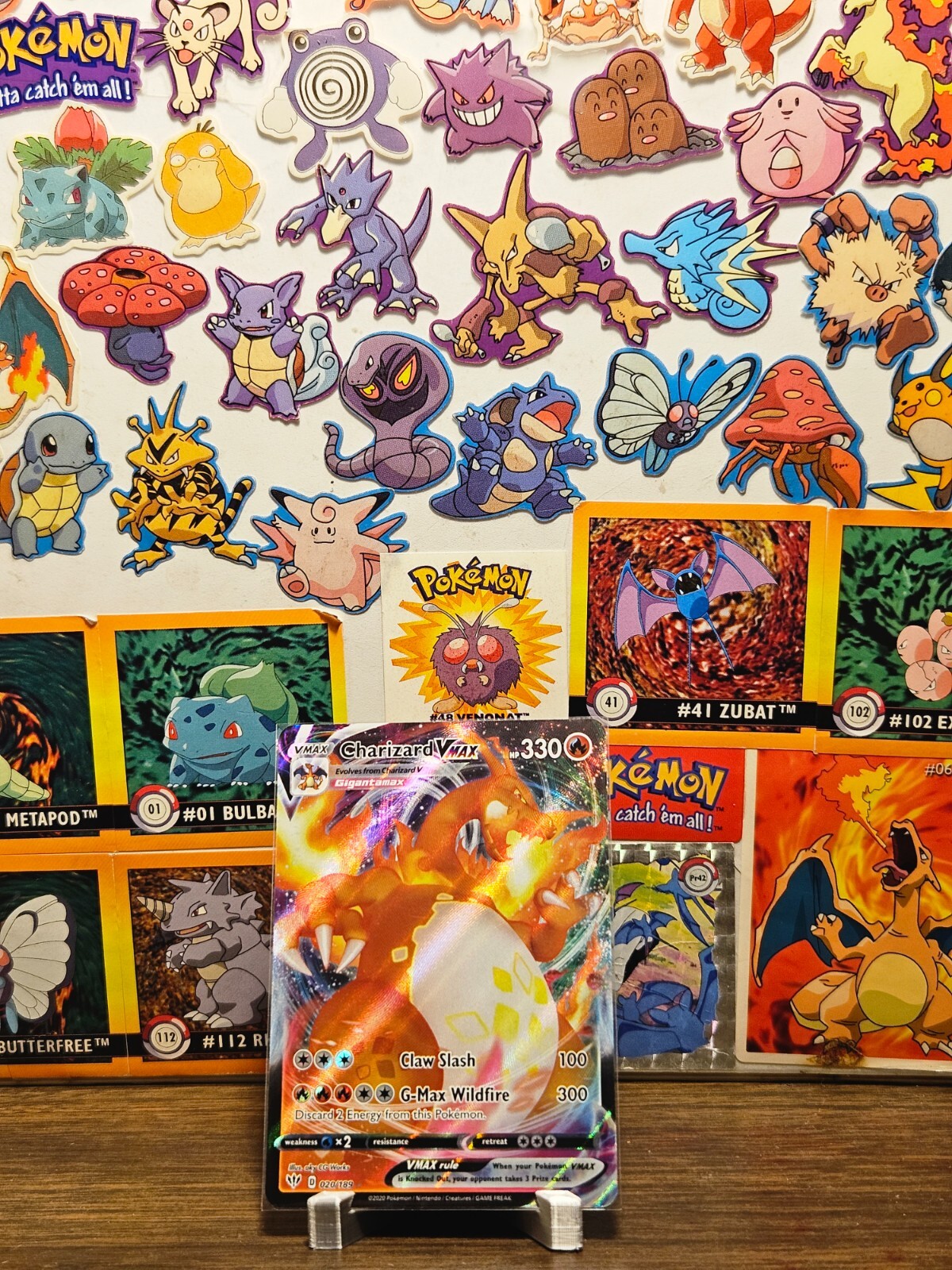 Pokémon TCG Charizard VMAX Darkness Ablaze 020/189 Holo Ultra Rare NM/M