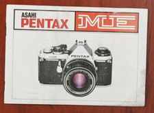 PENTAX ME SLR INSTRUCTION BOOK/132357