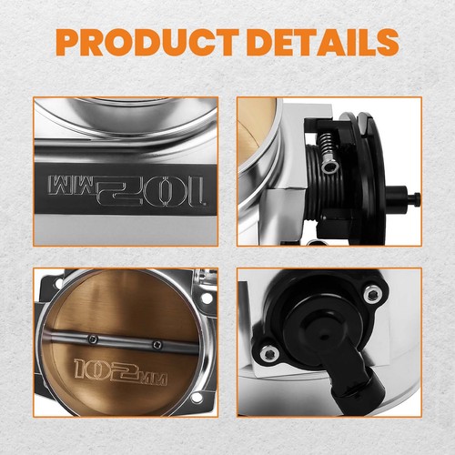 Cuerpo acelerador 102 mm sensor posición acelerador TPS IAC for LS LS1 LS2 - Imagen 4 de 12