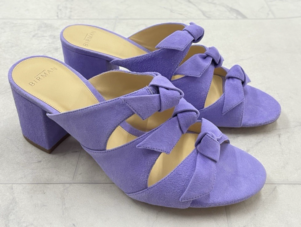 NIB Alexandre Birman Lolita Mule Block Heel Sandal Size: 41 ( US 11)