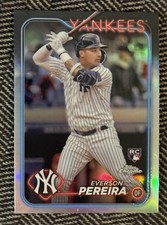 2024 Topps Chrome - Everson Pereira #238 Refractor (RC) Rookie Card Yankees