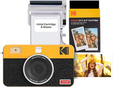 KODAK Mini Shot 2 Retro 4PASS 2-In-1 Instant Camera and Photo Printer (2.1X3.4 I