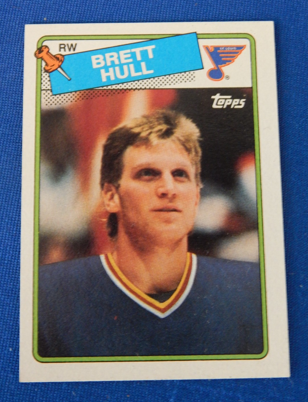 1988-89 Topps - #66 Brett Hull Rookie Card (RC)   (5004)