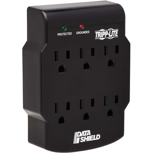 Tripp Lite by Eaton 6-Outlet Surge Protector Direct Plug-In 750 Joules Diagnosti 5890₽