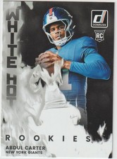 2025 DONRUSS FOOTBALL ABDUL CARTER LB GIANTS #WHR-ALC WHITE HOT ROOKIES SP