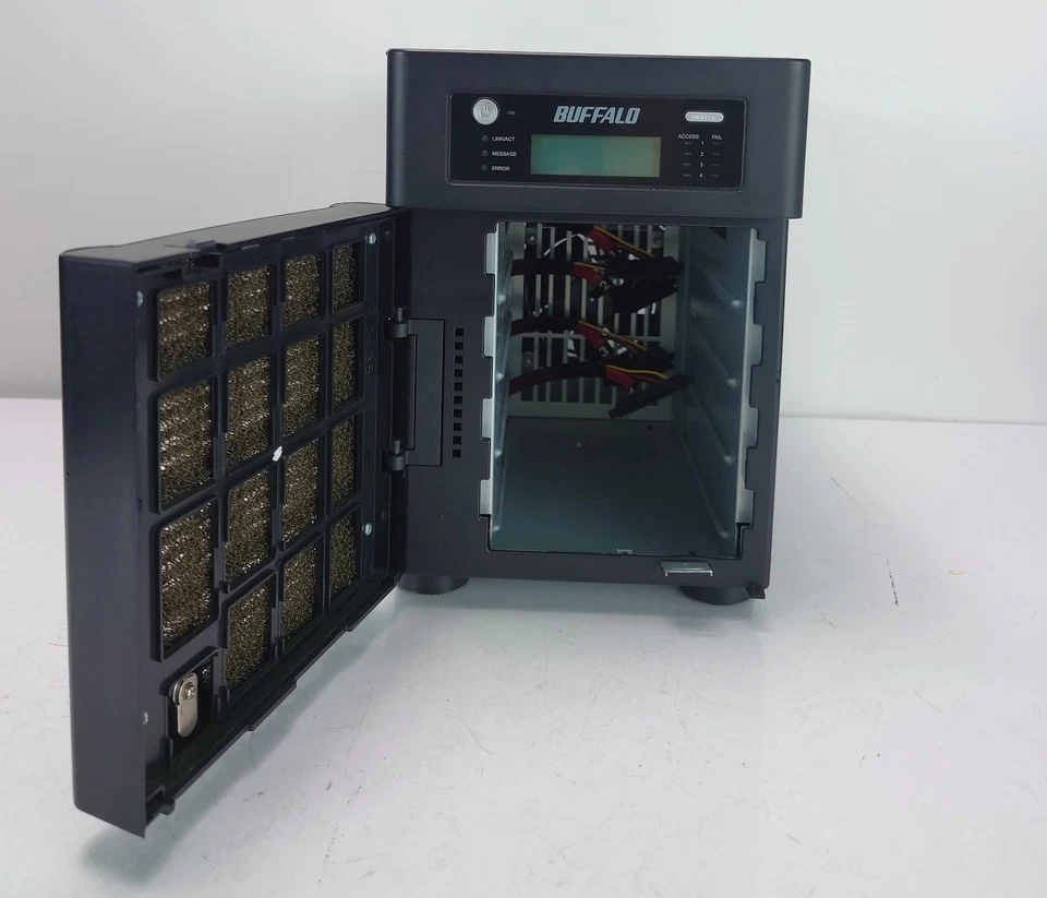 Buffalo TeraStation Pro NAS TS-HTGL/R5 RAID 4x HDD SATA Gigabit Ethernet USB 2.0 - Bild 2 von 4