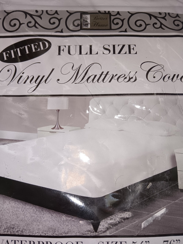 Better Homes  Garden vinyl mattress cover full fitted waterproof China  54x76x8