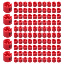 200 PCS Hanger Tag Buckle Dividers Marker Tags Clothing Clothes Garment Clips