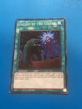 YUGIOH Secret Rare Called By The Grave RA01-EN057 1st Edition