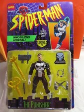 ToyBiz 1995 Marvel Spider-Man Animated Series 'The Punisher' Action Figure