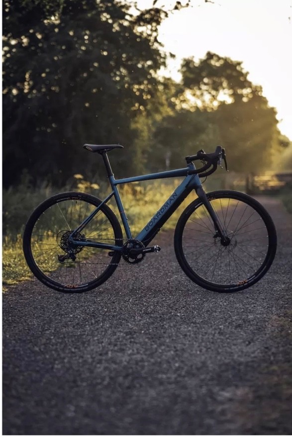 Boardman ADV electric adventure bicycle size S frame and Matt