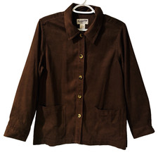 Pendleton Women s Petite Size 8 Brown Jacket Classic Heritage Style Vintage