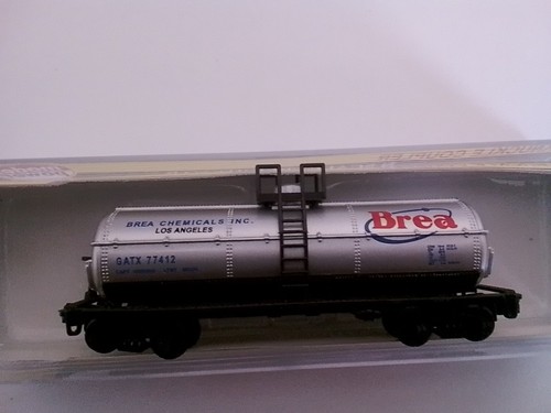 Coche cisterna química Brea calibre N por modelo Power # 83750 nuevo en caja coche # GATX 77412. | Zustand: New