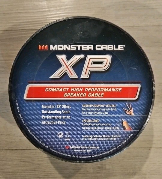 Monster Cable XP Compact High Performance Speaker Wire 100 f