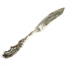 Koch & Bergfeld K&auml;semesser aus 800er Silber Serie 21000 Cheese Knife 12,5cm