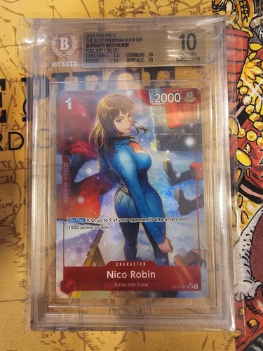 Nico Robin (Full Art) graded BGS 10 for sale on eBay