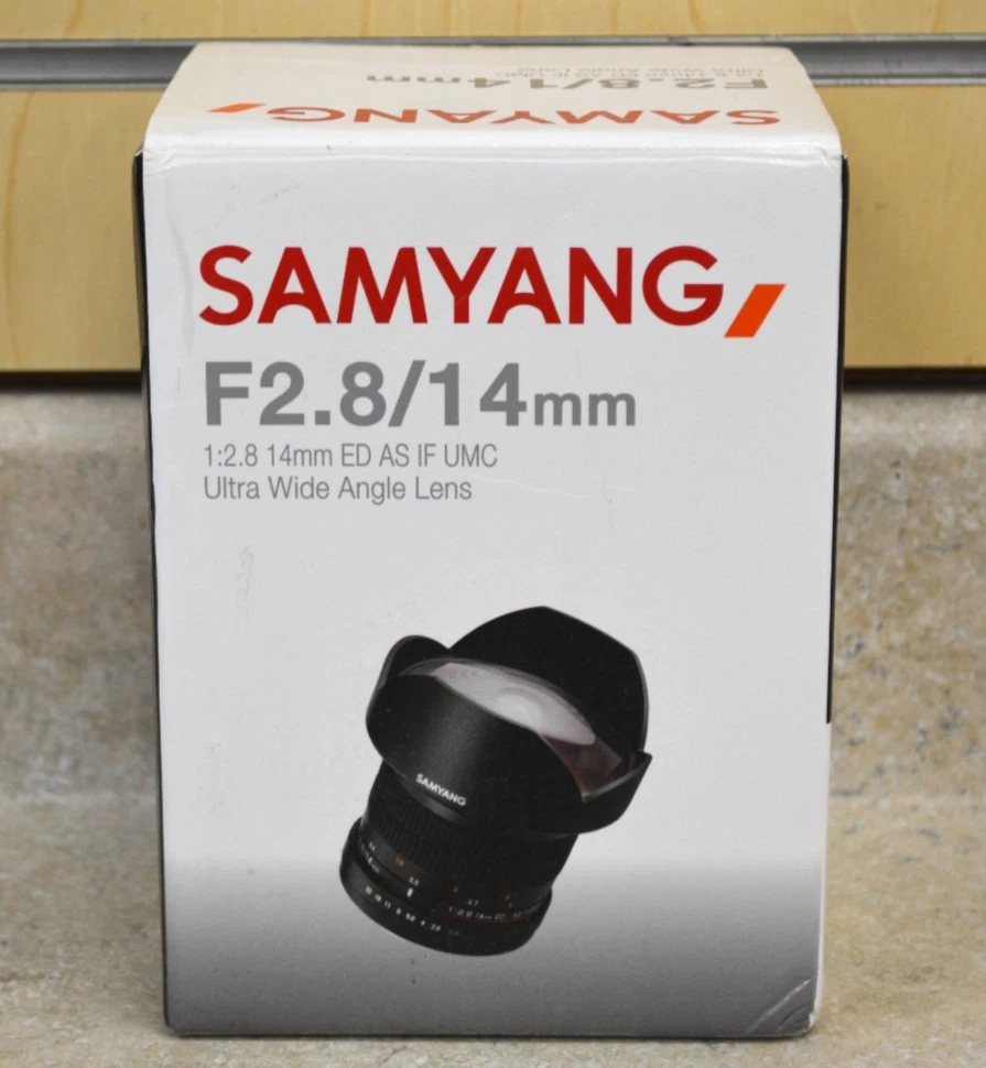 25+ Samyang f/2.8 Camera Lenses 14mm Focal for sale | Updated Oct 2026