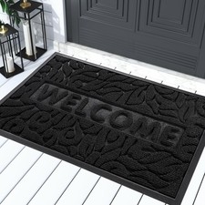 Welcome Mat Outdoor 29.5x17 Waterproof Non-Slip Outdoor Mats for Front Door New