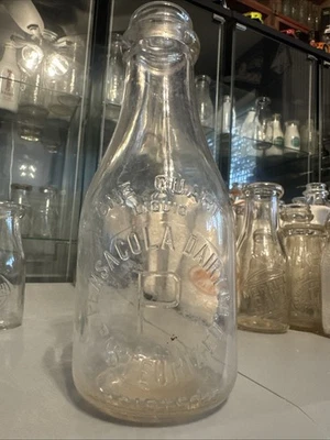 Pensacola Dairy Co. Quart Milk Bottle Florida - Image 1 of 4