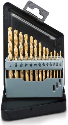 NEIKO 10038A Linkshand-Bohrer-Set, Schnellarbeitsstahlbohrer