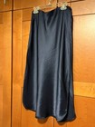 Banana Republic Silk Midi Sz XS Skirt Navy $150
