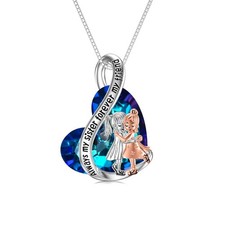 Sterling Silver Sister Necklace - Birthday Jewelry for Sisters  Friends