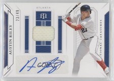 2019 Panini National Treasures 23/49 Austin Riley #GGS-AR Auto 0ls